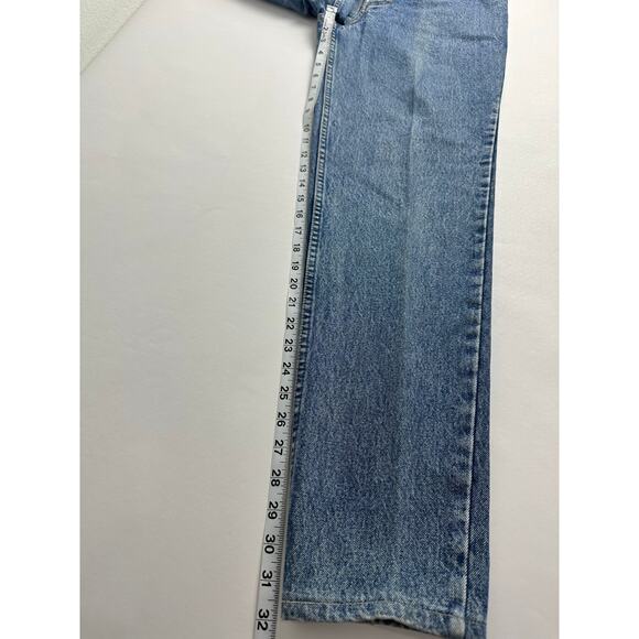 Vintage Lawman Jeans Size 7 27x32 Western Cowgirl Rodeo Button Fly Tapered Mom - Picture 15 of 15